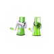 thumbnail image 3 of Molinillo de verduras para frutas, 3 usos, acero inoxidable, color verde, 3 of 4