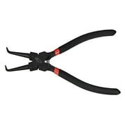 External Snap Ring Plier Angled Retaining Ring Pliers Bent Nose 6-inch