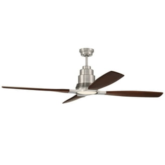 Craftmade Phaze 52" Ceiling Fan With LED Light - Modern Triple Mount, 5 Blades, Brushed Nickel 2 thumbnail image