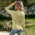thumbnail image 5 of FAIWAD Cardigan Sweaters for Women Collared Button Down Open Front Knit Cardigans Dressy Casual sweater blazer, 5 of 9