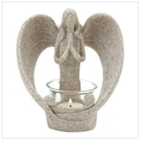 Wings Of Devotion Desert Angel Candleholder