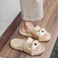 thumbnail image 2 of Summer Men Slipper Skull Cutout Anti-Slip Indoor Outdoor Summer Beach Slippers, 2 of 5