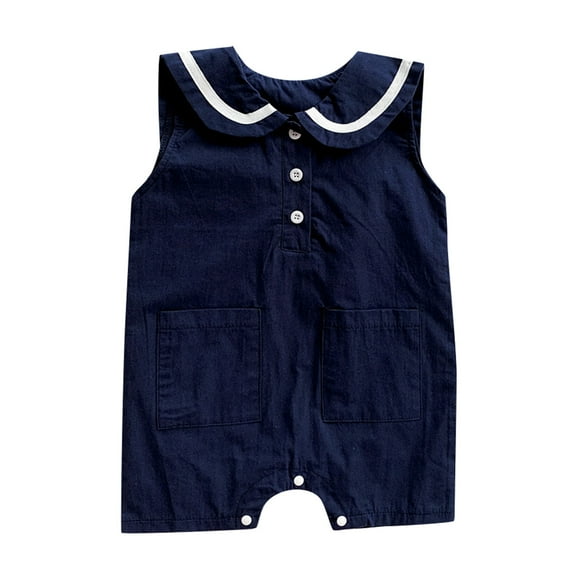 Sngxgn Babies' Cotton Long-Sleeve Bodysuit(Blue,73)