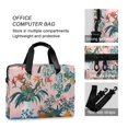 thumbnail image 4 of FORMRS 16" Laptop Bag Carrying Sleeve Case with Handle Travel Shoulder Briefcase, Vibrant Flowers, 4 of 8