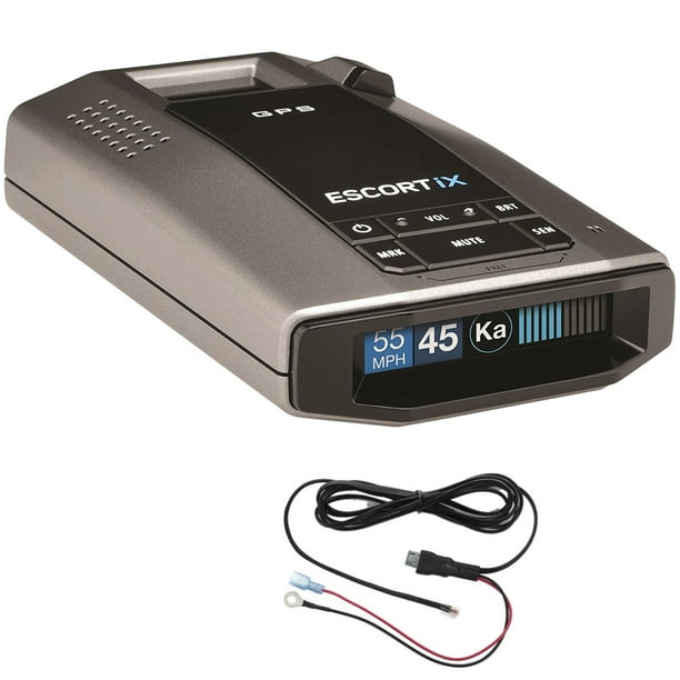 Escort Escort iX Radar Detector Power Bundle + Radar ...