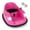 Pink, variant on Costway Ride on Bumper Car for Kids with Remote Control 362 Degree Spin LED Light Navy