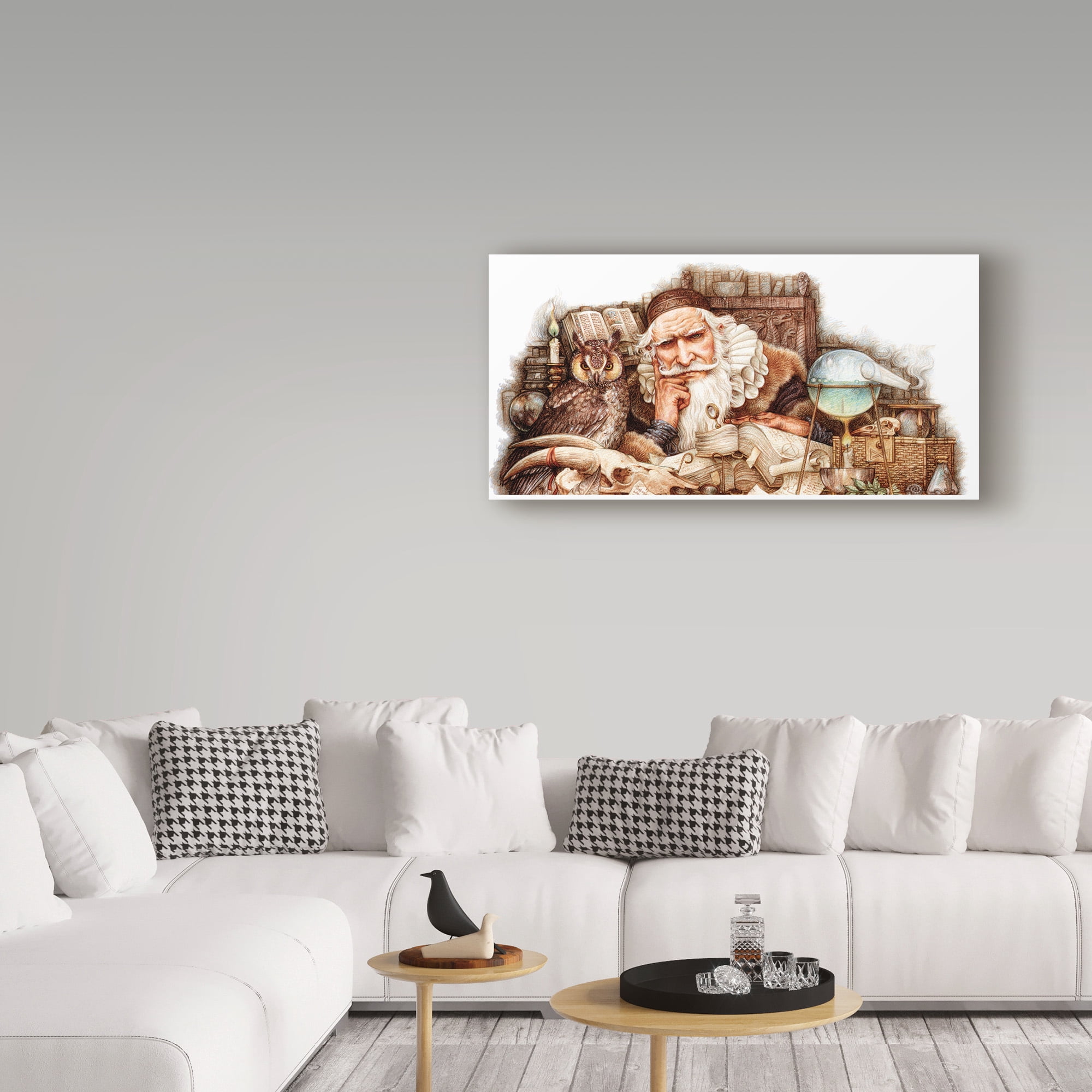 Trademark Fine Art 'Wizardology' Canvas Art by Anne Yvonne Gilbert