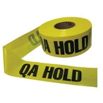 Manufacturer Varies Barricade Tape, Yellow, 1,000 ft L, 3 in 28074 3 X 1000'L