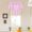 Pink, variant on Solid Finished Curtain Drapery 51x24 Bedroom Home Triangle Screen Kitchen Short Window Pink 60 cm×130 cm