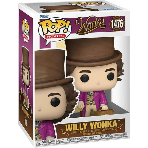 Pop Movies Wonka 3.75 Inch Action Figure - Willy Wonka #1476