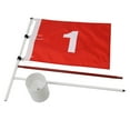thumbnail image 2 of Portable 3 Section s Set Golf Practice Putting Green Garden Outdoor, 2 of 10