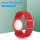 thumbnail image 5 of Ygjytge Funda Protectora TPU Antirrayas Con Pulsera Trenzada Nailon para Apple Airtag (rojo), 5 of 8