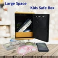 thumbnail image 5 of Mini ATM Savings Bank for Real Money, Electronic Voice Piggy Banks, Fingerprint Password, Kids Safe Box, Cool Stuff Gift for Boys and Girls, 5 of 6