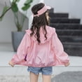 thumbnail image 7 of Weebloom Unisex Kids Toddler Zipper Hoodie Boys Girls Sun Protection Jacket Sun Sunscreen Hoodie Jacket Lightweight Summer Breathable Outwear With Pockets Cooling Shirt 3-4 Years, 7 of 7