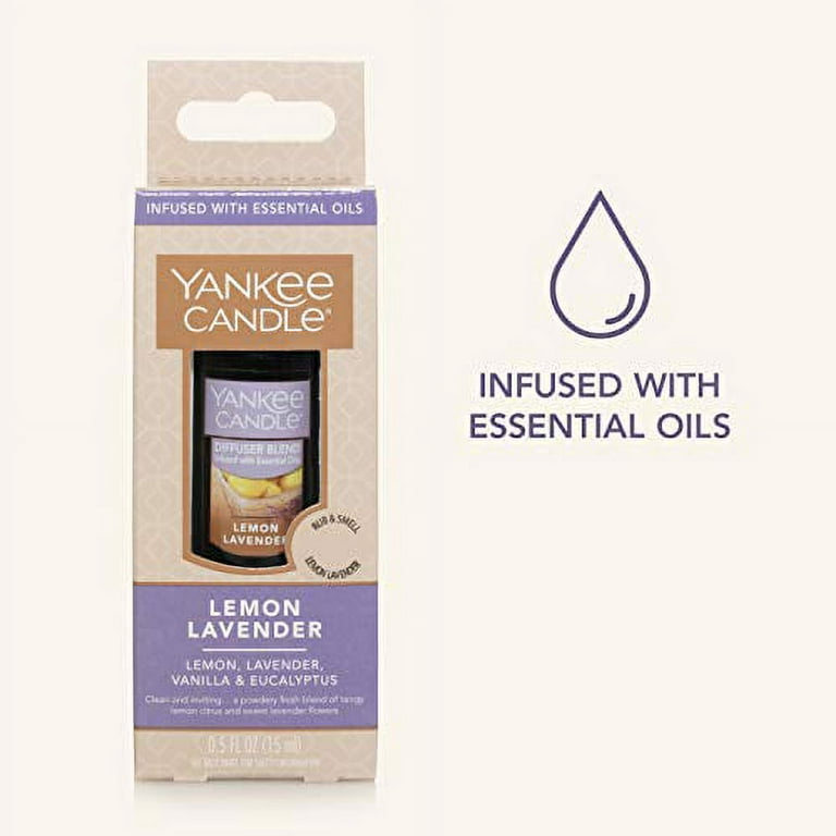 Yankee Candle Lemon Lavender Ultrasonic Diffuser Aroma Oil - Ultrasonic Diffuser  Oil Lemon & Lavender