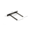 thumbnail image 1 of Sheppard Brackets 1 1/4" Floating Shelf Bracket, 1 of 5