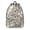 Maltese and Floral, variant on Maltese and Floral Green Pattern Backpack for School, Cute School Bag with Adjustable Shoulder Straps and Padded Back, 15.7"x11.8"x5.5"