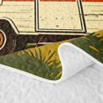 thumbnail image 5 of Catabedysis Retro Camping Quilt Full,Wildlife Print Full Bedspread Sets For Boys,Multicolor,3 Pieces, 5 of 7