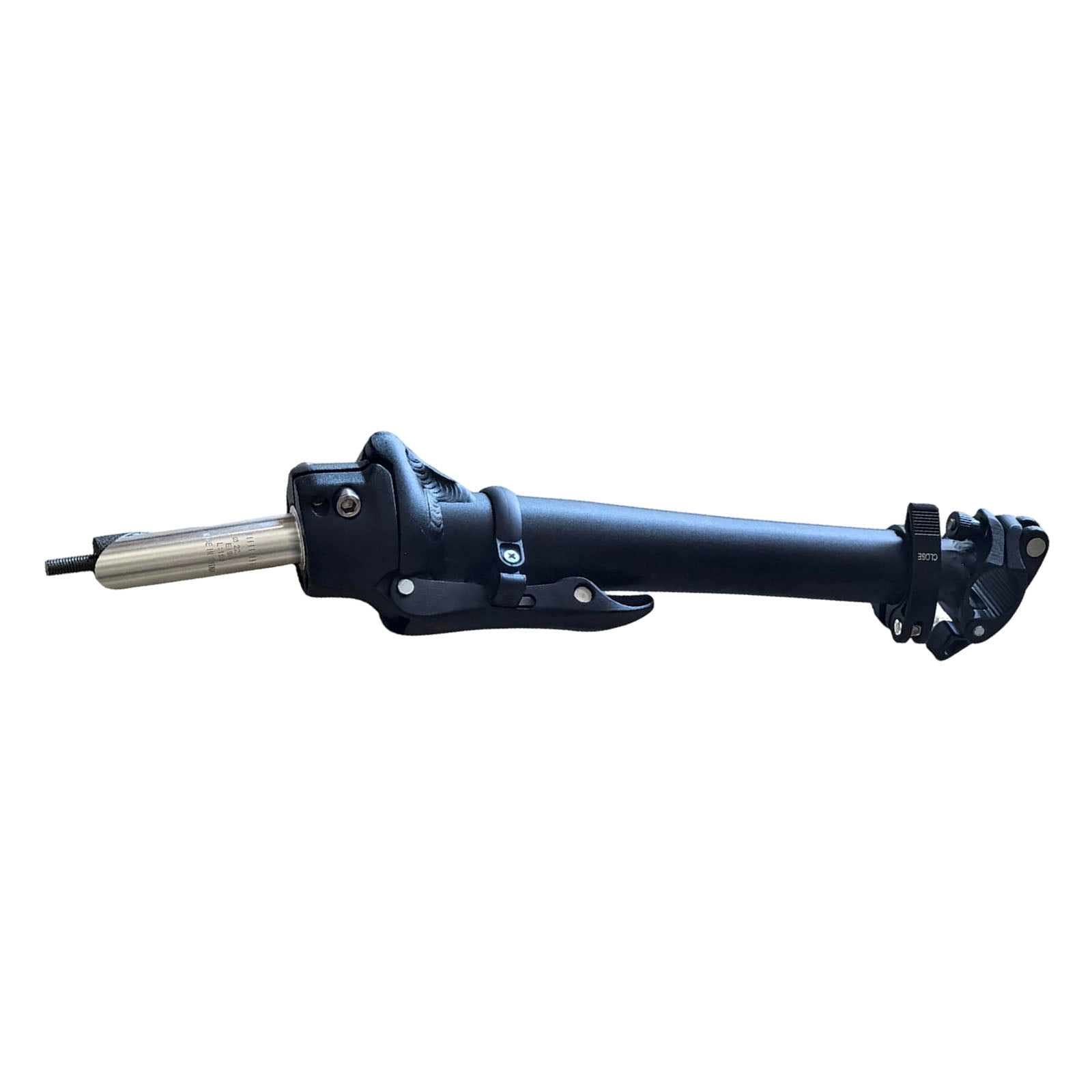 Adjustable Folding Bike Lightweight Aluminum Alloy Telescopic Steering Rod for Mountain Bikes, Quick Release