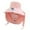 Light Pink-e, variant on ibiyuan Solar Fan Hat Outdoor Wide Brim Hats for Women Usb & Solar Powered Fishing Hat for Men 2-In Hands-Free Hat Fan Mens Sun Hat Fan Hat for Camping & Beach