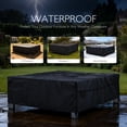 thumbnail image 6 of COREPORCH Patio Furniture Covers 86x62 Waterproof Outdoor Couch Sectional Sofa Set Cover Heavy Duty 420D Oxford Black, 6 of 10