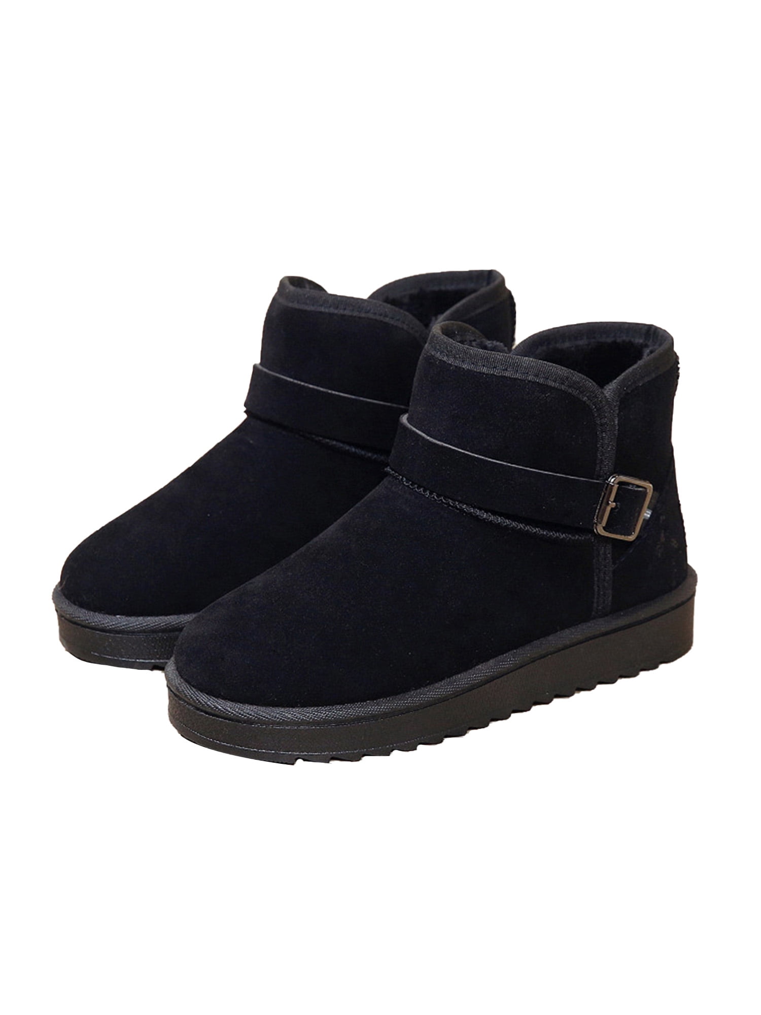 ankle boots with fur inside