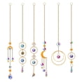 thumbnail image 1 of Colorido Crystal Windchimes Sun Catchers regalos de Wind Chimes Chain Rainbow Maker para colgar Decoración Oficina Jardín interior Sunnimix Campanas de viento, 1 of 8