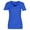 Blue, variant on Girls Solid Color Short Sleeve Ribbed V Neck T Shirt Comfortable Casual Tops for Big Kids and Tweens Soft Breathable Daily Wear Size:11-12 Years
