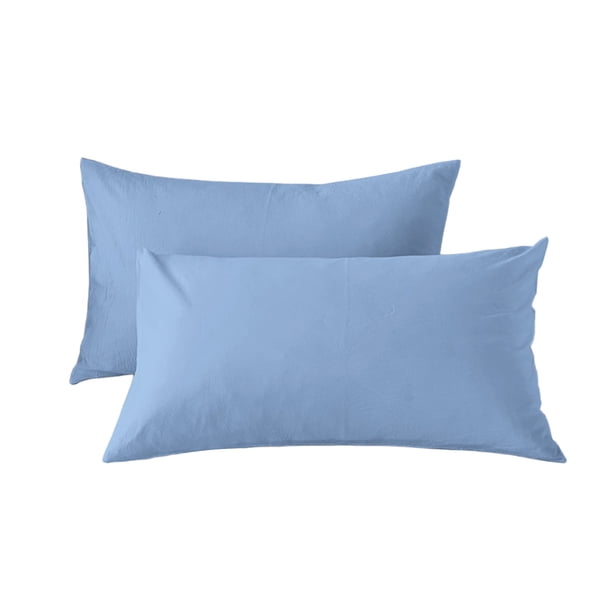 Funda de almohada refrescante para personas que sudan mucho por la noche. Alivia los sudores nocturnos. Funda de almohada transpirable de terciopelo suave de tamaño completo, paquete de 2 unidades.