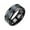 K-Blue, variant on Rinsvye Fiber Steel Ring Couple Stainless Steel Rings Adult Three-Color Titanium Ring Chunky Rings for Women Rings