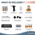 thumbnail image 2 of Kit Ahumador de Whiskey HMYBAR 26 piezas con Infusor para Cócteles, 2 of 7