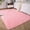 Pink, variant on Soft Fluffy Area Rugs for Bedroom Kids Room Plush Shaggy Nursery Rug Furry Throw Carpets for Boys Girls, College Dorm Fuzzy Rugs Living Room Home Decorate Rug,Blue Teal,1.3 x 2 Feet