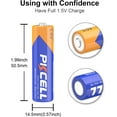 thumbnail image 2 of PKCELL Alkaline AA LR6 1.5V Batteries (100 Pack), 2 of 5