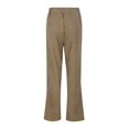 thumbnail image 7 of Women Spring And Autumn Solid Color Corduroy Double Button Semi Elastic Waist Straight Casual Pants Long Linen Pants Women Casual Summer Pants for Women Pant Suits for Women Business Casual Petite, 7 of 7