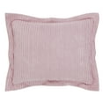 thumbnail image 6 of Better Trends 3-Piece Queen Bedspread Set 100% Cotton Chenille, Soft & Cozy Stripe Pattern, All-Season Bedding, Machine Washable (Pink) Jullian Collection, 6 of 8
