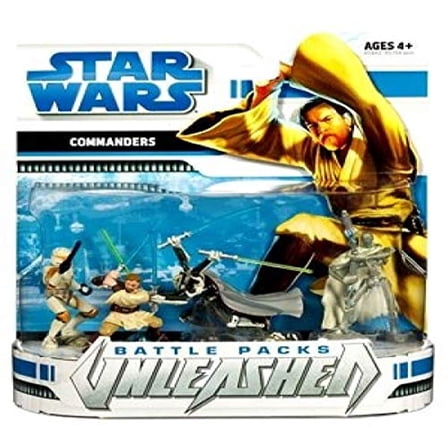 COMMANDERS Star Wars Battle Of Utapau UNLEASHED Battle Packs 4 Pack
