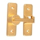 thumbnail image 3 of Pestillo de puerta de granero, pestillo de puerta, cerradura de seguridad para el hogar, pestillo de puerta interior para hotel Oro de 180 grados., 3 of 9