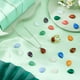 thumbnail image 5 of 24 cabujones de piedra en forma de lágrima de 12 colores, cabujones de piedras preciosas naturales, cabujones de cuarzo, parte trasera plana, sin agujero, gemas mixtas, 5 of 6