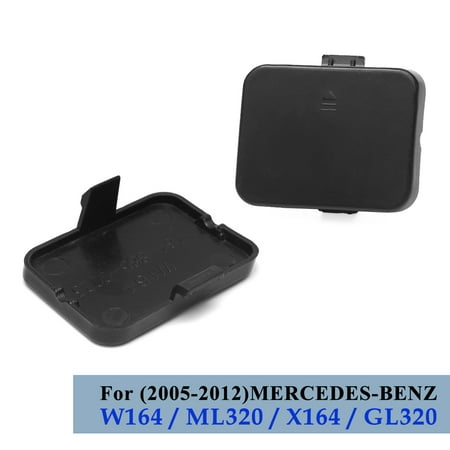 Town Car Front Bumper Cover Car Front Bumper Tow Hook Cover Cap Towing Hook Cover For Mercedes-Benz W164 ML320 X164 GL320 05-12 ()