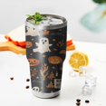 thumbnail image 3 of 30oz Autumn Halloween Scene Pattern Tumblers Stainless Steel Tumbler with Lid and Straw,Vacuum Insulated Double Wall Travel Tumbler Cups Mug with Cleaning Brush for Coffee,Tea, 3 of 7