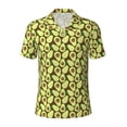 thumbnail image 2 of Daiia Avocado Pattern Men’s Polo Shirts,Solid Deck Shirt,Classic Fit, Breathable Cotton Polo for Casual and Sport Wear-XX-Large, 2 of 7