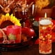 thumbnail image 5 of Xihbxyly Relleno de Jarrón para Acción de Gracias, Calabaza y Piña Artificiales con Perlas de Hidrogel de Hoja de Arce, Centro de Mesa con Vela Flotante, Decoración de Mesa para Fiestas, Decoración N, 5 of 6