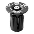 thumbnail image 1 of Advancent 1 par de tapas de manillar, accesorio resistente para ciclismo, pieza de bicicleta para reemplazar negro Type3 NO3, 1 of 6