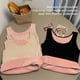 thumbnail image 2 of Sonducket Chaleco básico sin costuras para otoño e invierno para mujer, ropa interior térmica a prueba de frío, Top adelgazante grueso, ropa informal Camisetas sin mangas Rosado Sonducket AP013768-03, 2 of 6