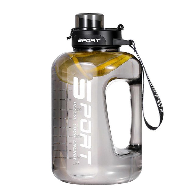 Cute Drinking Dual Water Bottles 1700ml Large Capacity Drinking Bottle Suitable for Women Men Kids Students