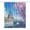 style-5, variant on Blossoming Paris Eiffel Tower Shower Curtain Modern Home Bathroom Bathtub Decor Waterproof Fabric with 12PCS Hooks