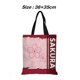 thumbnail image 2 of Bolso de lona Haruno Sakura para regalo para fanáticos del anime con hombro, 2 of 2