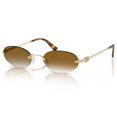 thumbnail image 1 of Gafas de Sol Retro Ovaladas Pequeñas TYA sin Montura UV400 para Mujeres y Hombres, 1 of 9