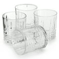 thumbnail image 4 of Martha Stewart Everyday Calista 4 Piece 11.5 Ounce Double Old Fashioned Glassware Set in Clear, 4 of 4