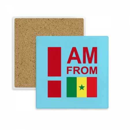 

I Am From Nigeria Art Deco Fashion Coaster Cup Mat Mug Subplate Holder Insulation Stone